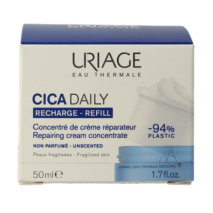 Uriage Cica daily creme recharge 50.00 Milliliter