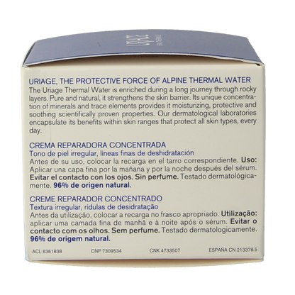 Uriage Cica daily creme recharge 50.00 Milliliter