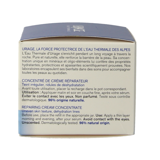 Uriage Cica daily creme recharge 50.00 Milliliter