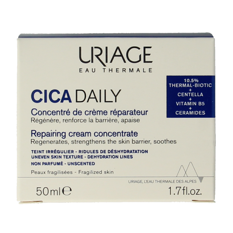 Uriage Cica daily cream concentraat 50 Milliliter