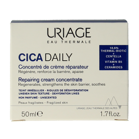 Uriage Cica daily cream concentraat 50.00 Milliliter
