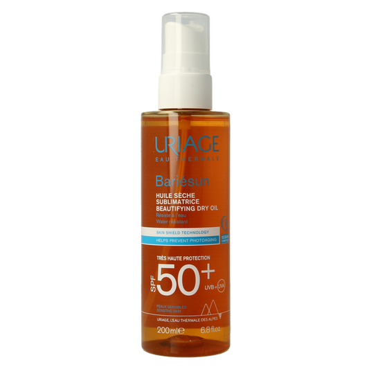 Uriage Bariesun SPF50+ olie 200 Milliliter