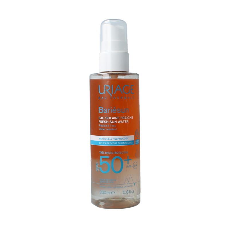 Uriage Bariesun SPF50+ eau solaire fraiche spray 200 Milliliter