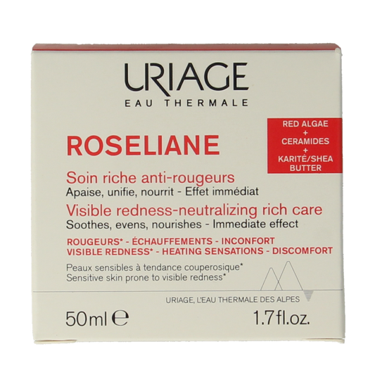 Uriage Roseliane rijke creme anti rouge 40 Milliliter
