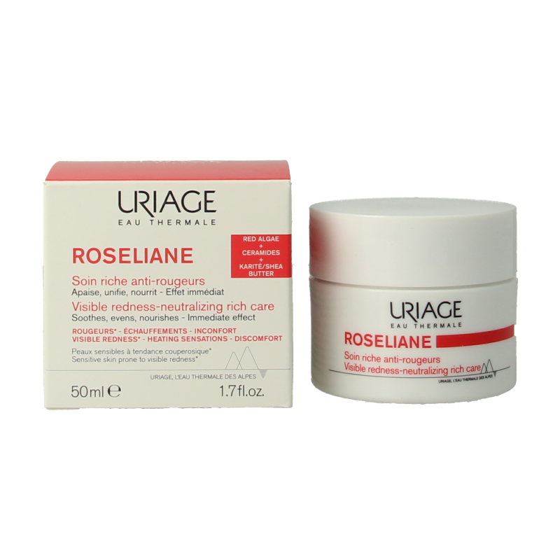 Uriage Roseliane rijke creme anti rouge 40 Milliliter