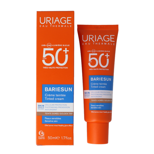Uriage Bariesun golden tinted cream SPF50 50 Milliliter