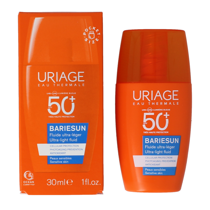Uriage Bariesun fluid ultralight SPF50 30 Milliliter