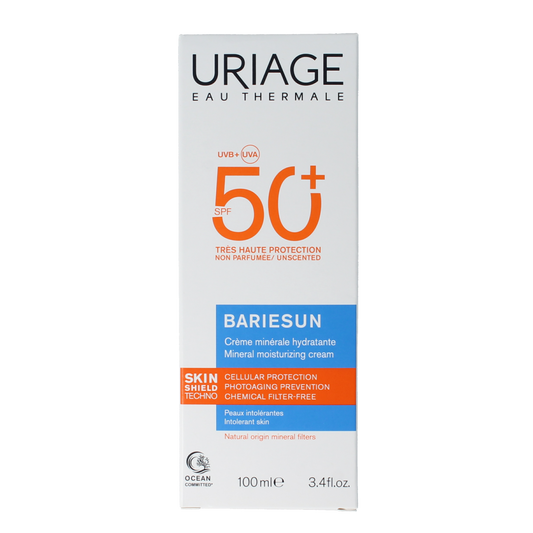 Uriage Bariesun mineral cream SPF50 100.00 Milliliter