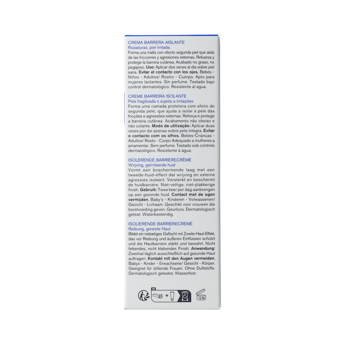 Uriage Bariederm isolerende barriere creme  75.00 Milliliter