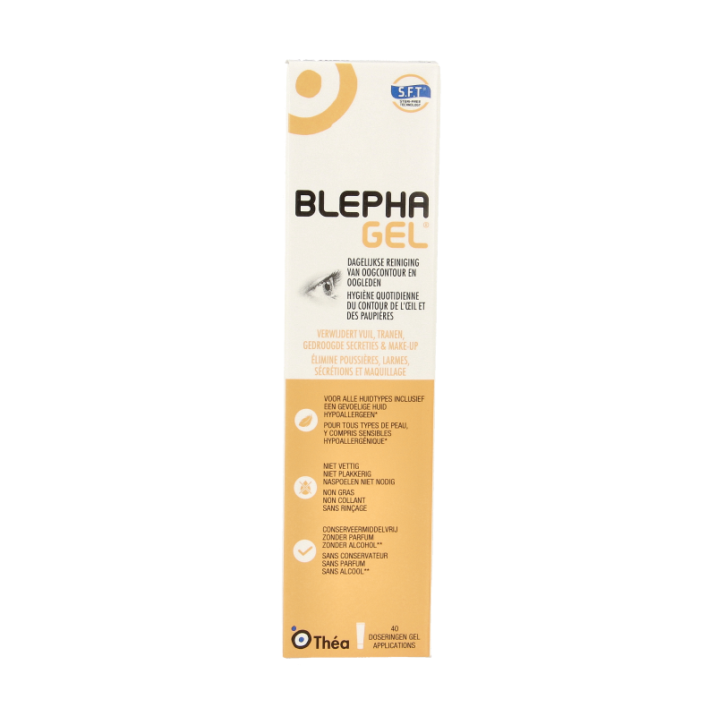 Blephagel Ooglid reiniging gel 30 Gram