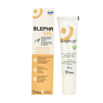 Blephagel Ooglid reiniging gel 30 Gram
