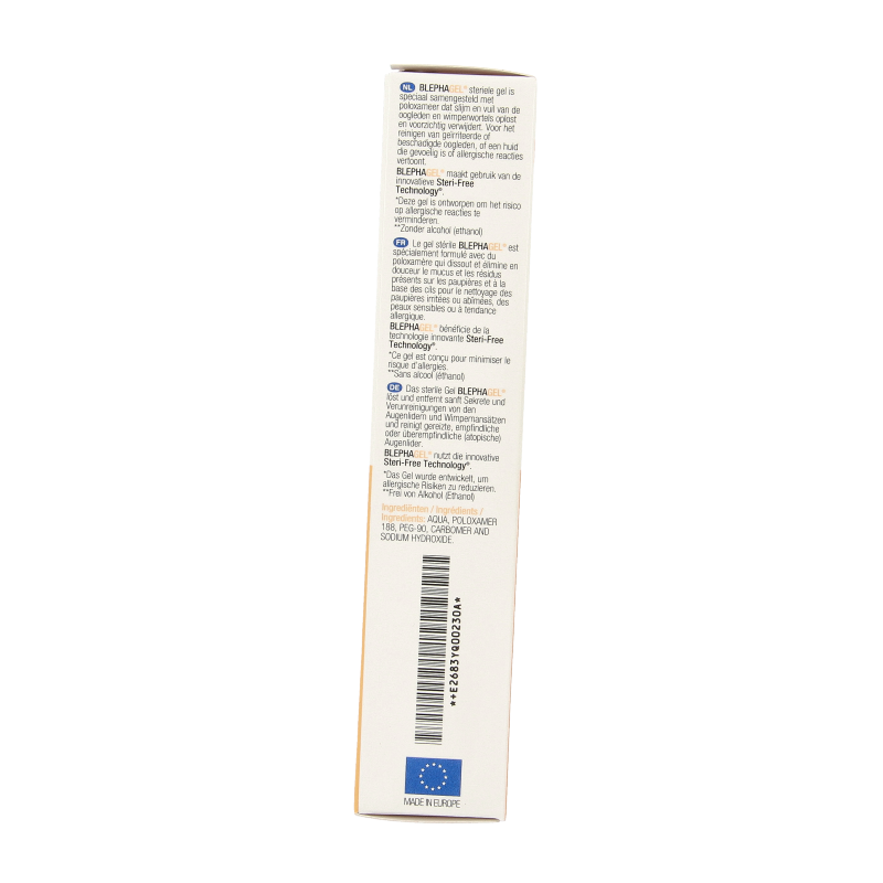 Blephagel Ooglid reiniging gel 30 Gram