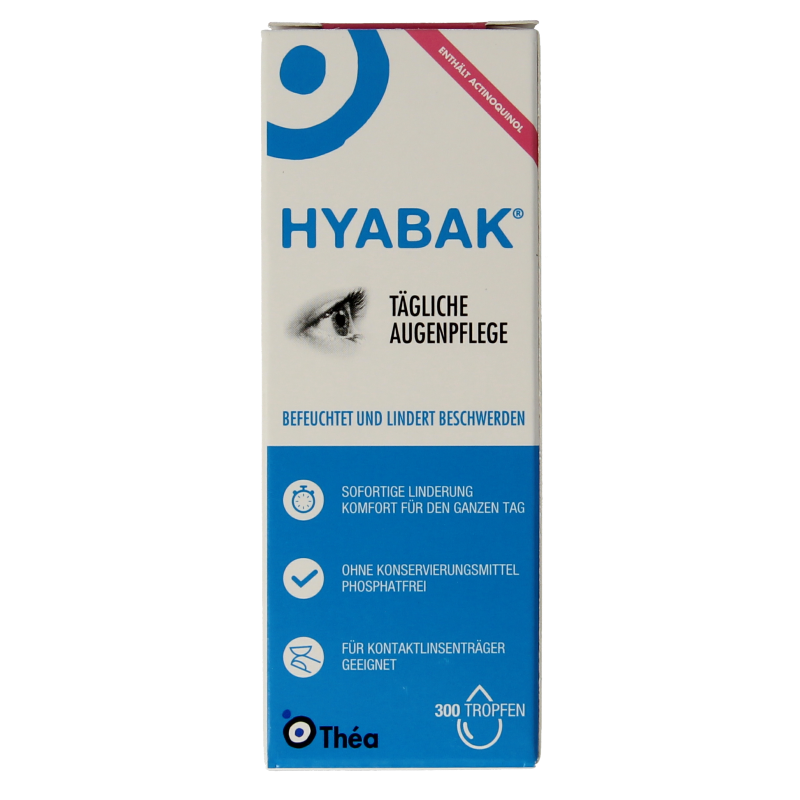 Hyabak Oogdruppels 10 Milliliter