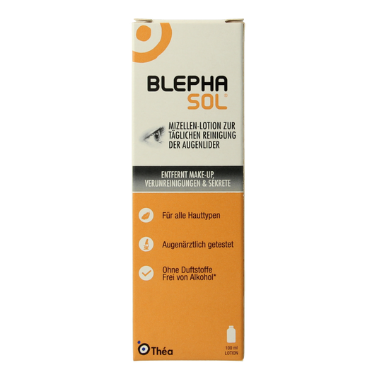 Blephasol Reinigingslotion ooglid 100 Milligram