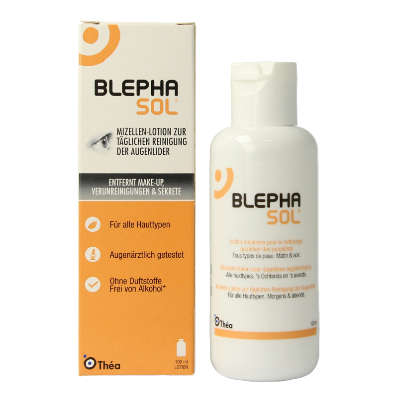 Blephasol Reinigingslotion ooglid 100 Milligram