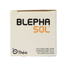 Blephasol Reinigingslotion ooglid 100.00 Milligram