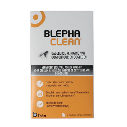 Blephaclean Kompressen 20.00 Stuks
