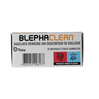 Blephaclean Kompressen 20 Stuks