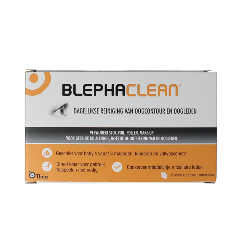 Blephaclean Kompressen 20 Stuks