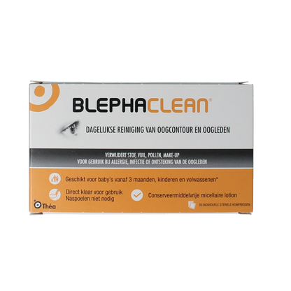 Blephaclean Kompressen 20 Stuks
