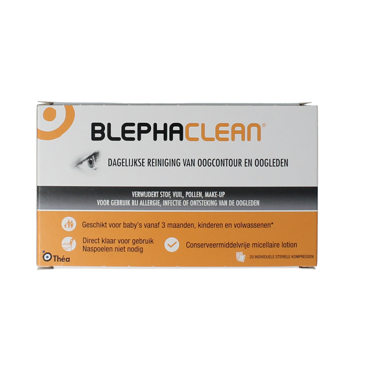 Blephaclean Kompressen 20.00 Stuks