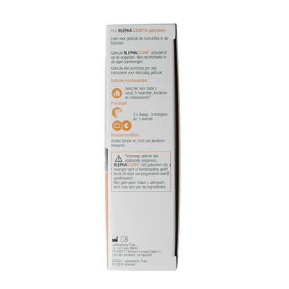 Blephaclean Kompressen 20 Stuks
