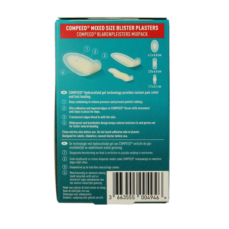 Compeed Mixpack 10 Stuks