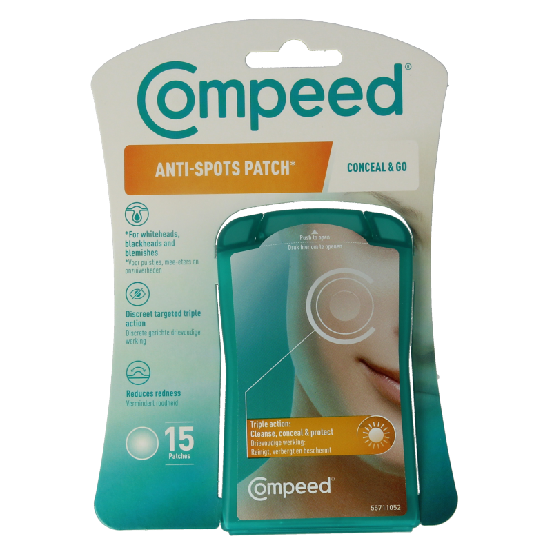 Compeed Anti-Spots conceal & go 15 Stuks