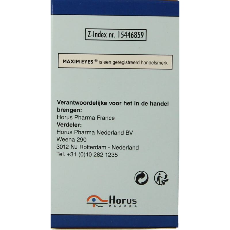Horus Maxim eyes 60 Vegetarische capsules