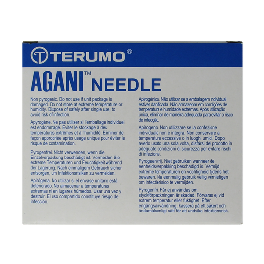Terumo Injectienaald 38 x 0.9 agani 100.00 Stuks