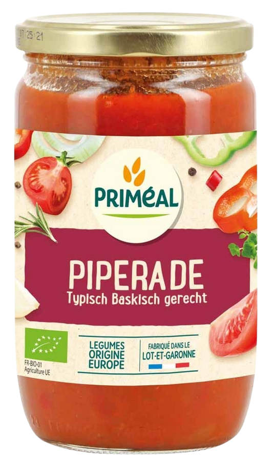 Primeal Groentemix piperade bio 650.00 Gram