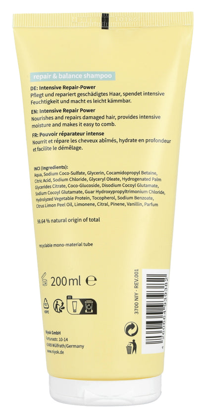 Niyok shampoo Repair & Balance 200.00 Milliliter