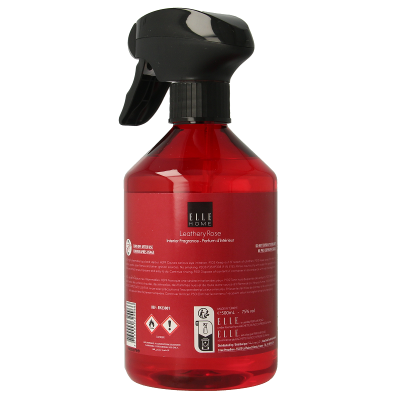 Elle Home Leathery rose interior spray 500 Milliliter
