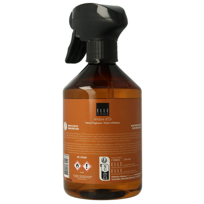Elle Home Ambre d'or interior spray 500.00 Milliliter