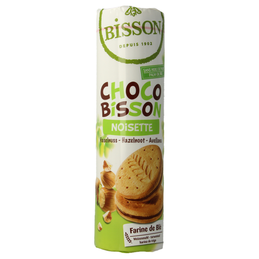 Bisson Choco Bisson hazelnoot bio 300 Gram