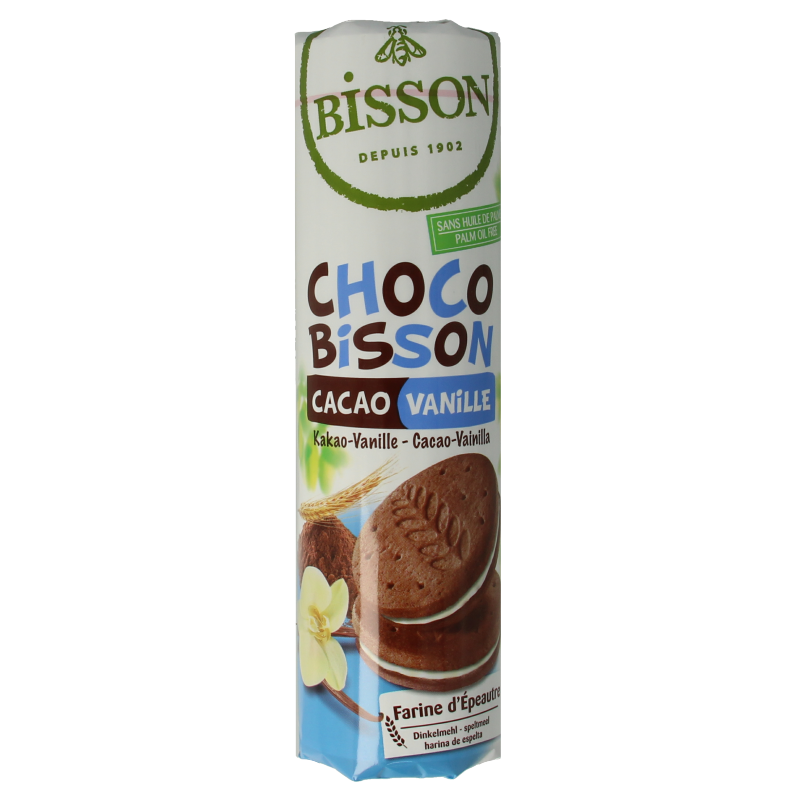Bisson Choco Bisson cacao vanille bio 300 Gram