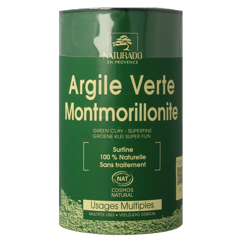 Naturado  Groene klei montmorillon fijn 300 Gram