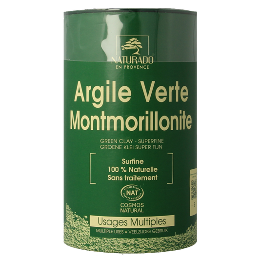 Naturado  Groene klei montmorillon fijn 300 Gram