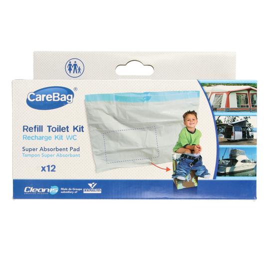 CareBag Meeneemtoilet navulzak 12 Stuks