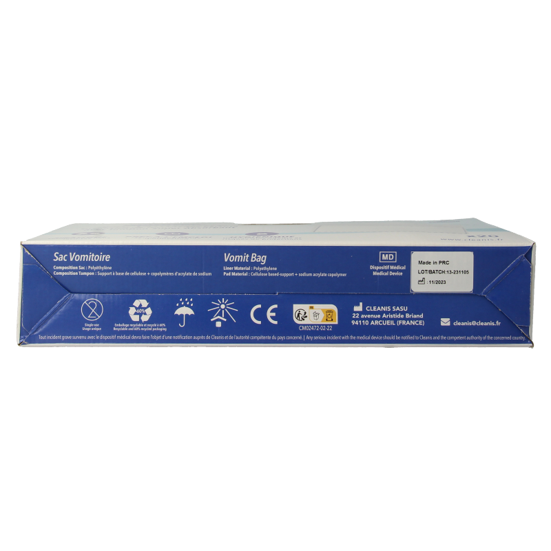 CareBag Carebag braakzak met geurabsorb 20 Stuks