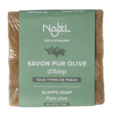 Najel Aleppo Aleppo zeep olijf olie 100% 200.00 Gram