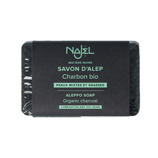 Najel Aleppo Aleppo olijfzeep met charcoal 100.00 Gram