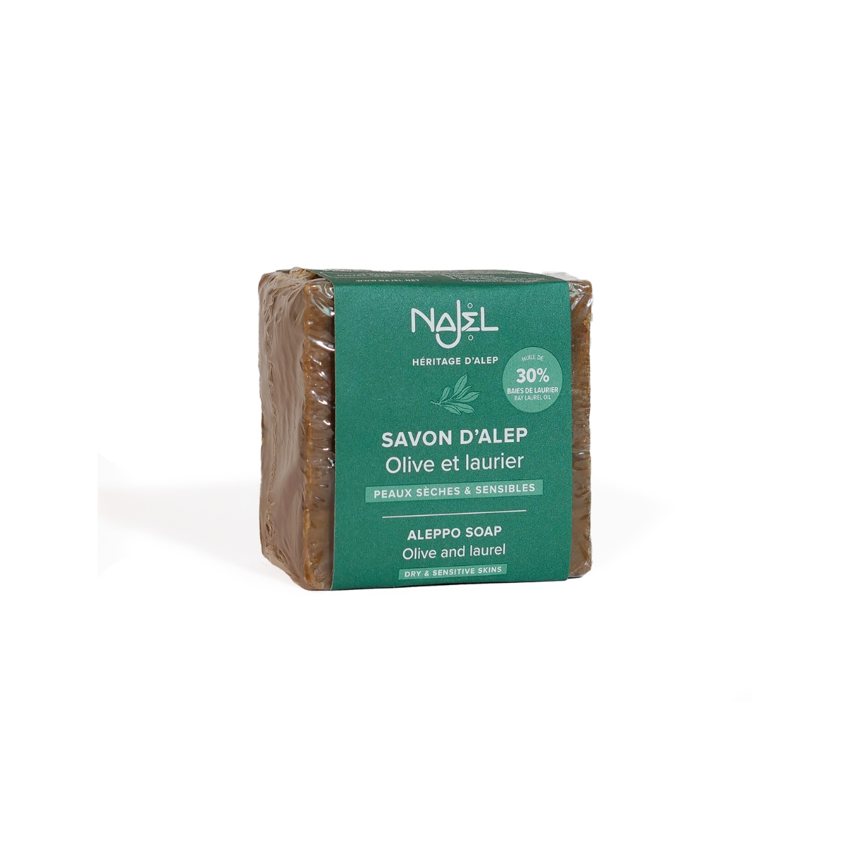 Najel Aleppo Aleppo zeep olijf olie 30% 170 Gram