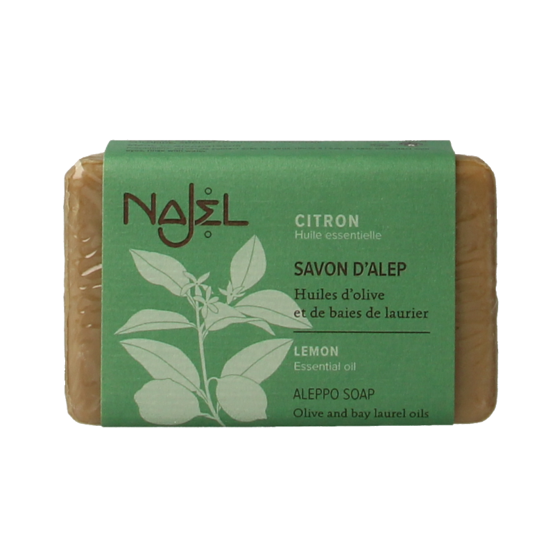 Najel Aleppo Aleppo zeep olijf citroen limoen 100 Gram
