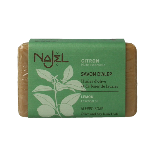 Najel Aleppo Aleppo zeep olijf citroen limoen 100 Gram