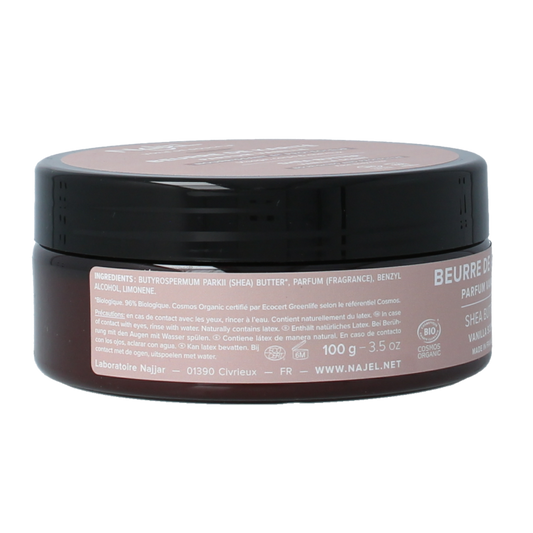 Najel Aleppo Shea butter vanille 100 Gram