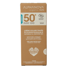 Alphanova Sun Sun bio tinted sunscreen cream golden SPF50+ 50 Gram