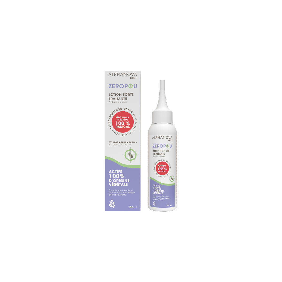 Alphanova Kids Kids bio anti-head lice & nits lotion 100 Milliliter