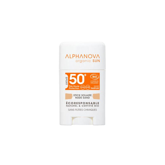 Alphanova Sun Sun bio SPF50+ face sun stick - beige 12 Gram