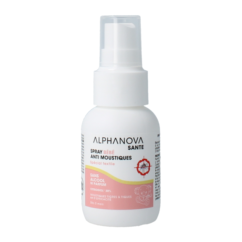 Alphanova Bebe Baby spray anti muggen bio 50 Milliliter